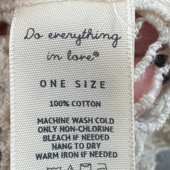 Do Everything In Love  Crochet Lace Long Kimono Cardigan  One Size - Picture 6 of 6